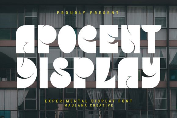 Apocent: Bold Typography for Business
