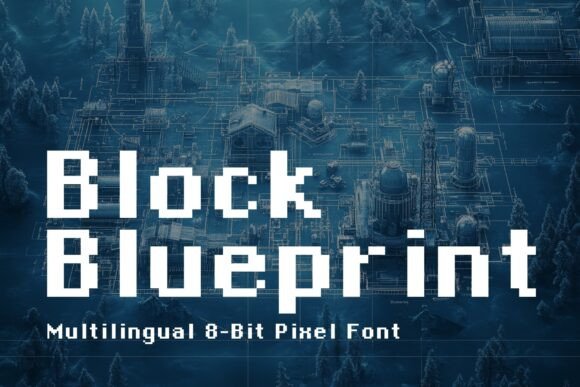 Block Blueprint Font Review