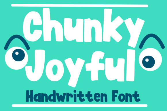 Chunky Joyful Font for Creative Projects