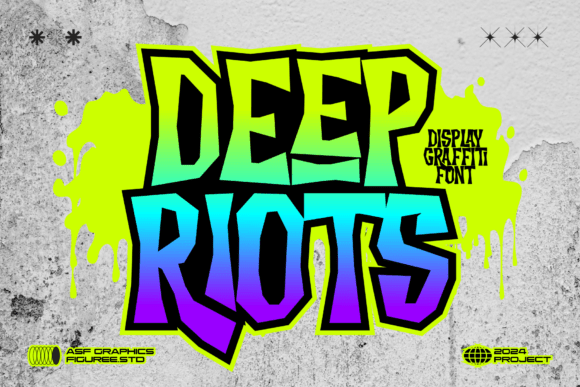 Deep Riots Font for Bold Branding