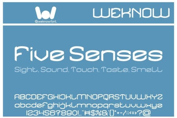 Five Senses Font Review