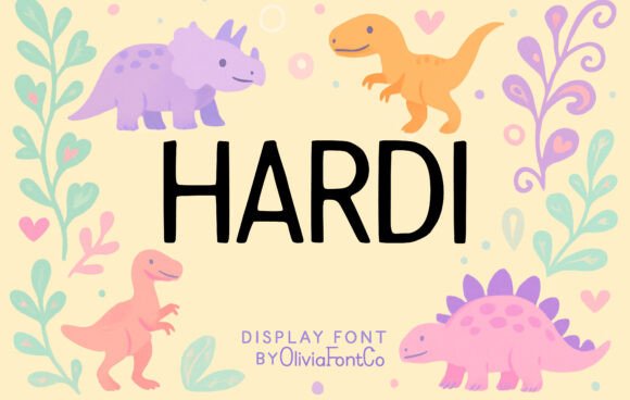 Hardi Font for Creative Projects