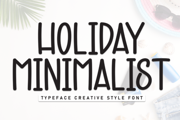 Holiday Minimalist Font
