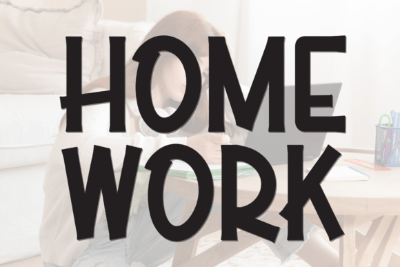 Home Work Font Review