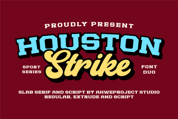 Houston Strike Font for Bold Branding