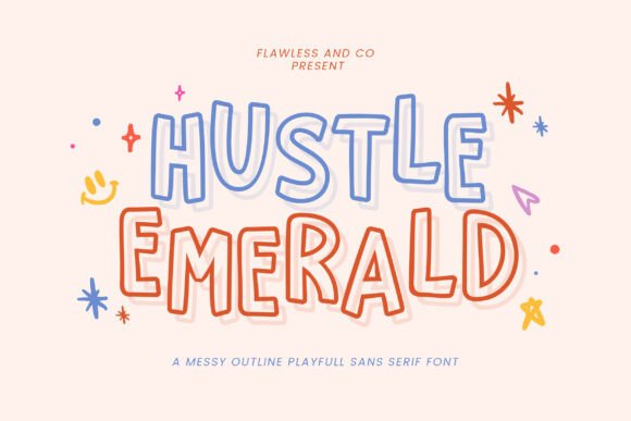 Hustled Emerald Font Review