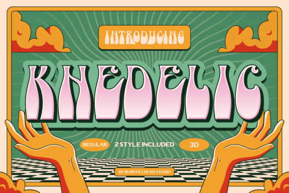 Khedelic: A Bold Font for Business Branding