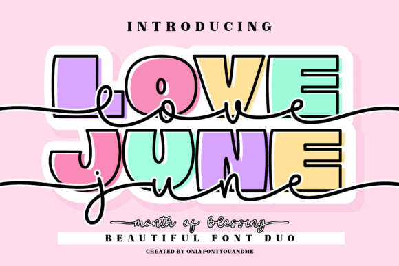 Love June Font for Business Branding