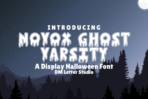 Novox Ghost Varsity Font