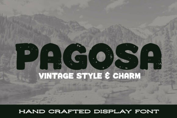 Pagosa: A Vintage Sans Serif for Timeless Design
