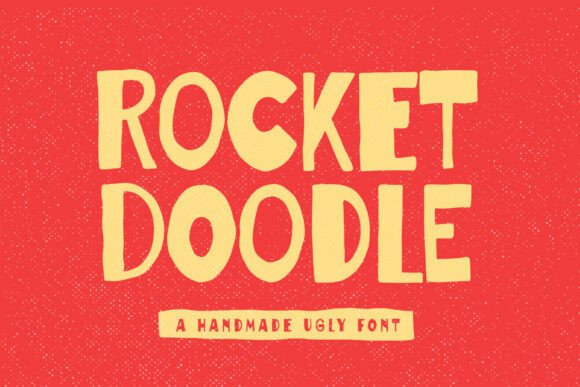 Rocket Doodle Font for Bold Web Design