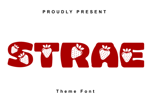 Strae Font: Sweet and Stylish