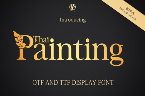 Thai Painting Font for Creative Campaigns