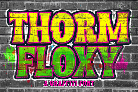 Thorm Floxy: A Bold Display Font