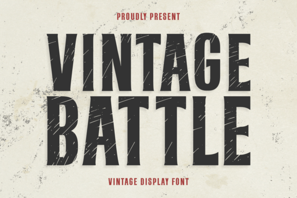 Vintage Battle Font